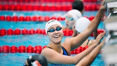 Thi vòng loại, nhưng Quah Ting Wen đã kịp phá kỷ lục bơi